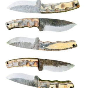 Handmade Damascus Steel Trekkeer Knives Set (SKN-78)